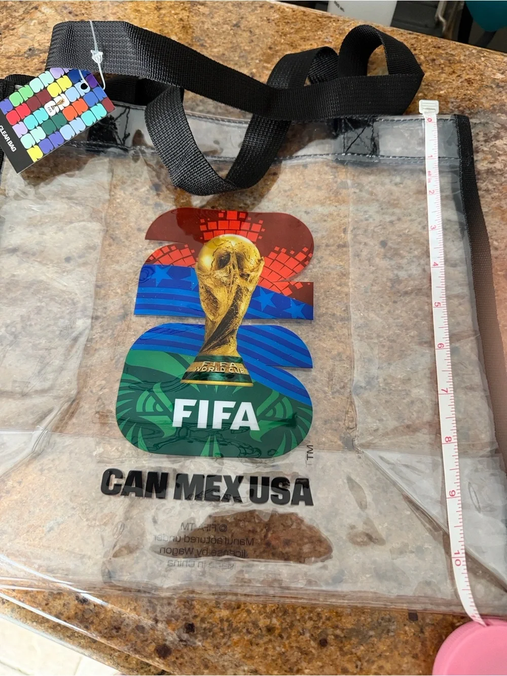 FIFA 2026 Stadium Clear Tote